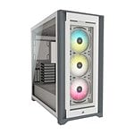 Corsair iCUE 5000X RGB Tempered Glass White  Caja