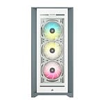 Corsair iCUE 5000X RGB Tempered Glass White  Caja