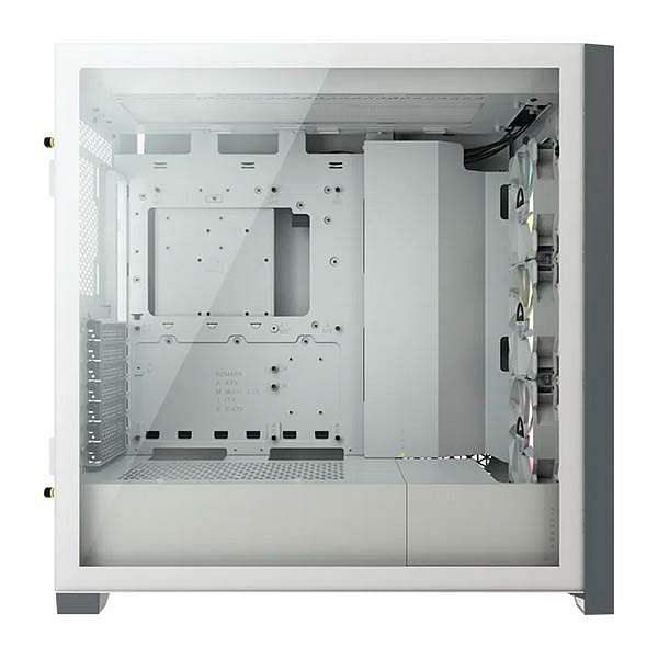 Corsair iCUE 5000X RGB Tempered Glass White  Caja