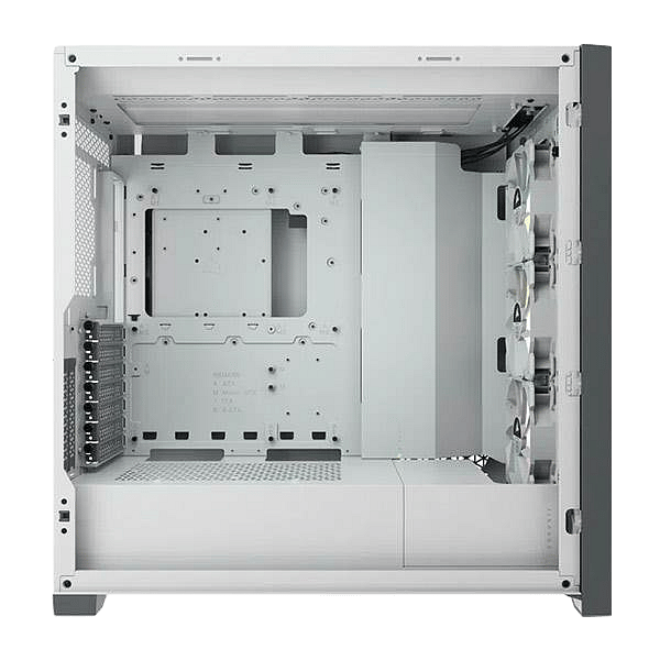 Corsair iCUE 5000X RGB Tempered Glass White  Caja