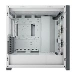 Corsair iCUE 5000X RGB Tempered Glass White  Caja