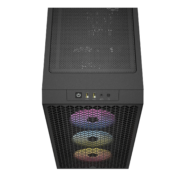 Corsair 3000D RGB Black ATX  Caja