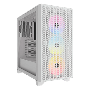 Corsair 3000D ARGB Airflow Blanca ATX  Caja