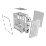 Corsair 3000D ARGB Airflow Blanca ATX  Caja