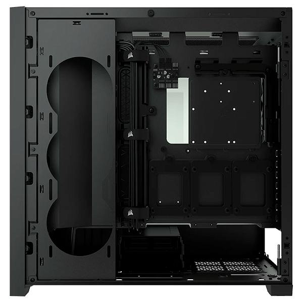 Corsair iCUE 5000D Airflow RGB   Caja ATX Cristal templado Negra
