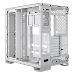 Corsair 6500X Doble  Caja EATX Cristal Templado Blanca