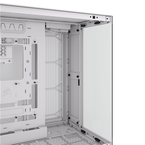 Corsair 6500X Doble  Caja EATX Cristal Templado Blanca