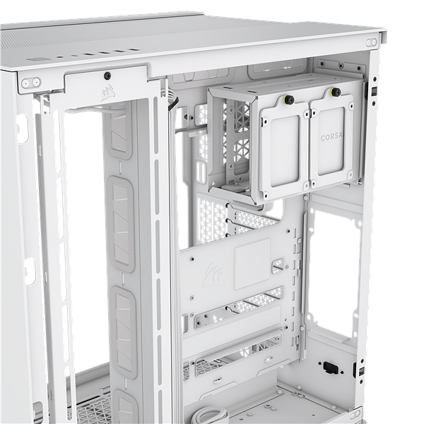 Corsair 6500X Doble  Caja EATX Cristal Templado Blanca