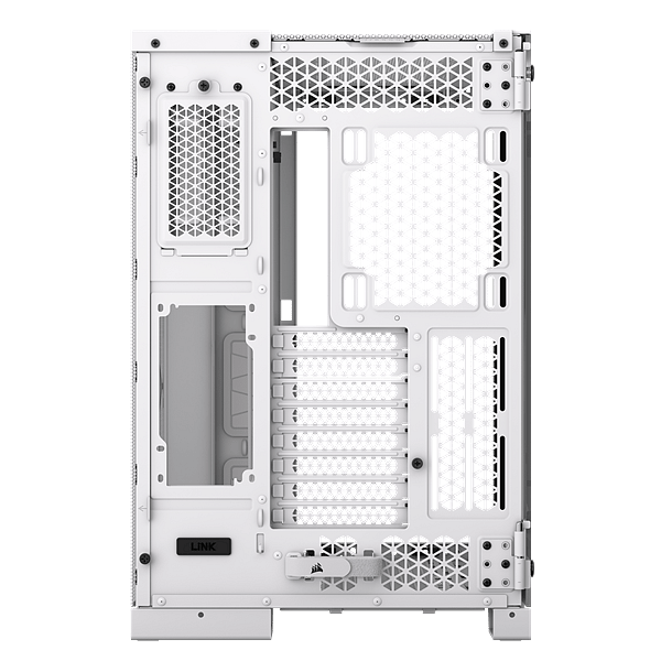 Corsair 6500X Doble  Caja EATX Cristal Templado Blanca