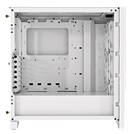 Corsair 4000D Airflow RGB  Caja ATX Cristal templado Blanca
