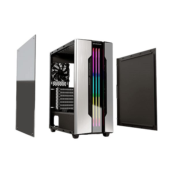 Cougar Gemini M RGB silver  Caja