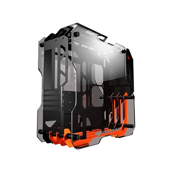 Cougar Blazer Essence Cristal Templado USB 31 NegroNaranja  Caja