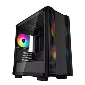 Deepcool CC360 ARGB TG Black MATX  Caja