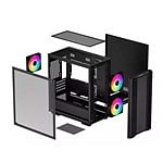 Deepcool CC360 ARGB TG Black MATX  Caja