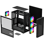 Deepcool CH560 Digital Black ATX  Caja