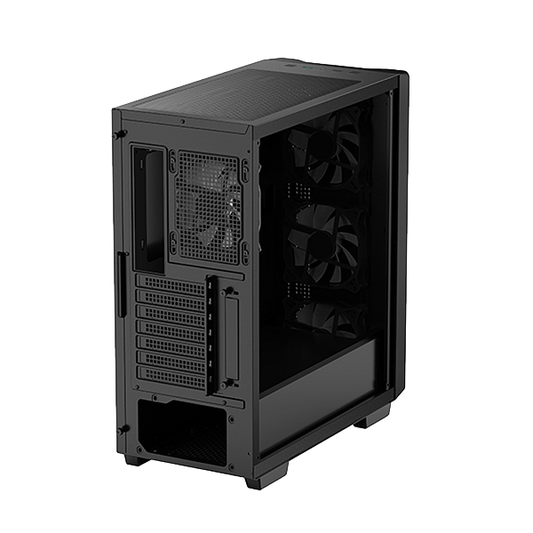 Deepcool CC560 RGB USB 30 Black  Caja ATX Cristal Templado