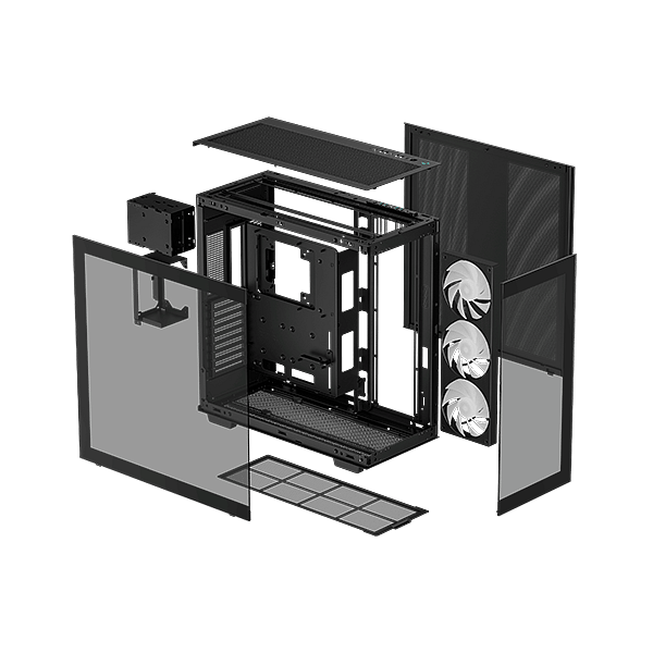 Deepcool CH780 ARGB  Caja EATX Negra