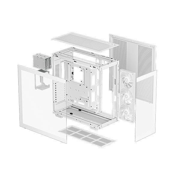Deepcool CH780 ARGB  Caja EATX Blanca