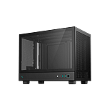 Deepcool CH160 USBC Negra  Caja Mini ITX Cristal Templado