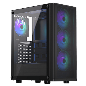 Endorfy Ventum 200 ARGB   Caja ATX Cristal Templado Negra