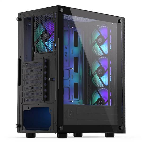 Endorfy Ventum 200 ARGB   Caja ATX Cristal Templado Negra