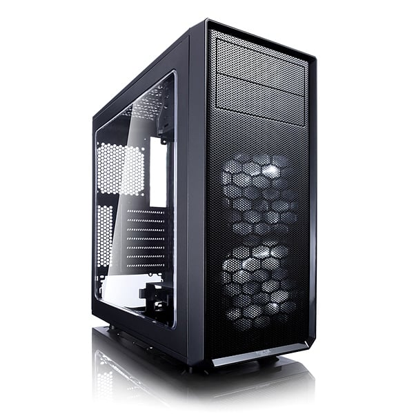 Fractal Focus G negra con ventana  Caja