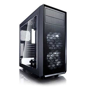 Fractal Focus G negra con ventana  Caja