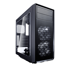 Fractal Focus G negra con ventana  Caja
