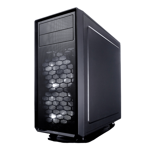 Fractal Focus G negra con ventana  Caja