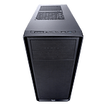 Fractal Focus G negra con ventana  Caja Fractal Focus G negra con ventana  Caja