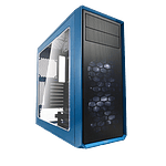 Fractal Focus G azul con ventana  Caja