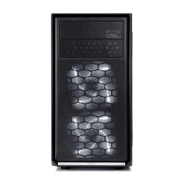 Fractal Focus mini G negra con ventana  Caja