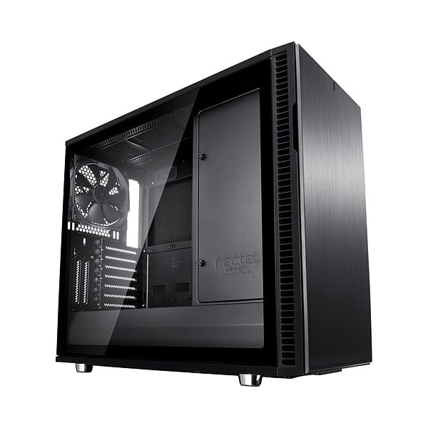 Fractal Define R6 ATX Blackout USBC cristal templado  Caja