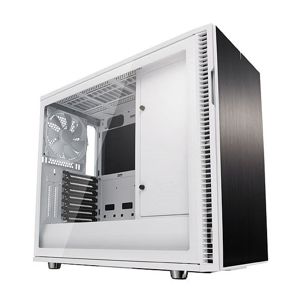Fractal Define R6 ATX blanca USBC cristal templado  Caja
