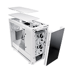 Fractal Define R6 ATX blanca USBC cristal templado  Caja