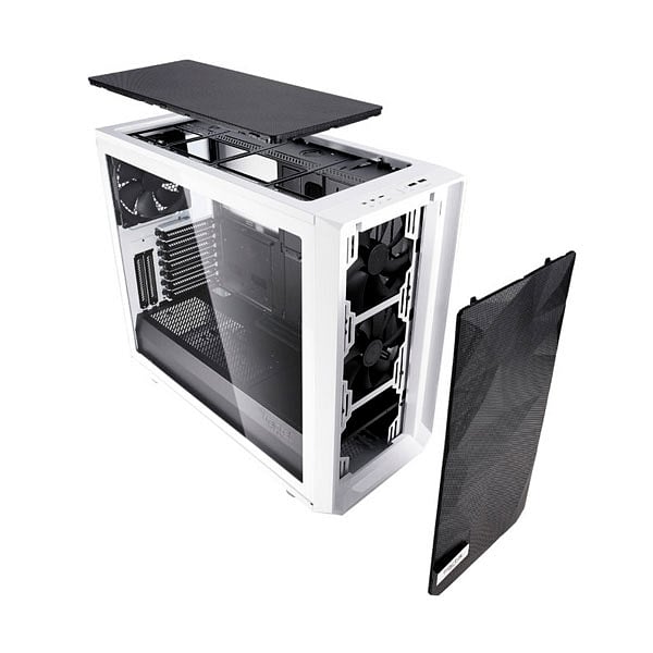 Fractal Meshify S2 Blanca ATX Cristal Templado  Caja