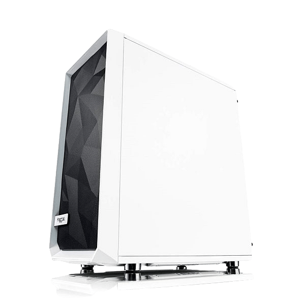 Fractal Meshify C Blanca Cristal Templado  Cajas