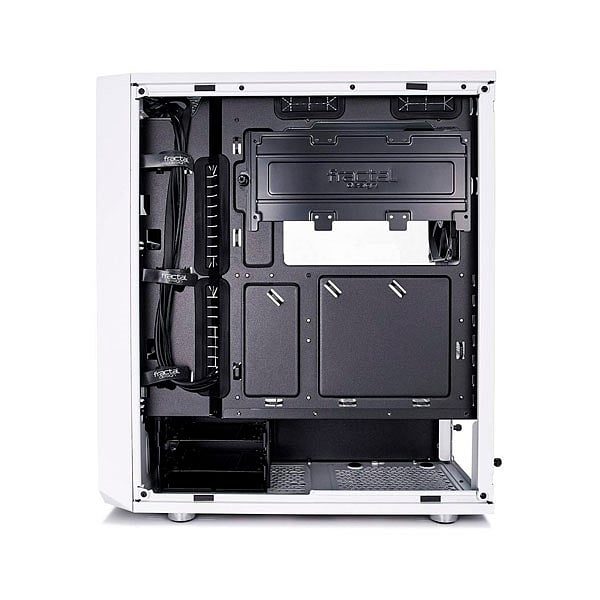 Fractal Meshify C Blanca Cristal Templado  Cajas