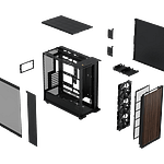 Fractal Design North XL Charcoal Black   Caja EATX Cristal Templado Fractal Design North XL Charcoal Black   Caja EATX Cristal Templado