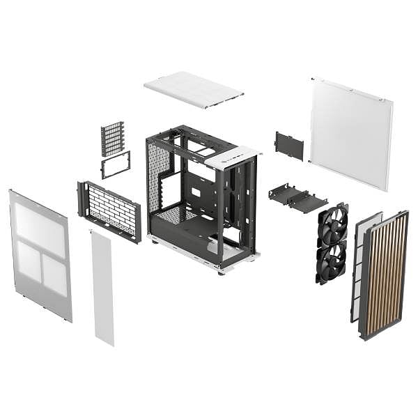 Fractal Design North  Caja ATX Chalk white