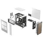 Fractal Design North   Caja ATX Chalk white