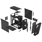 Fractal Design Torrent Compact TG  Caja ATX Cristal templado Negra Fractal Design Torrent Compact TG  Caja ATX Cristal templado Negra