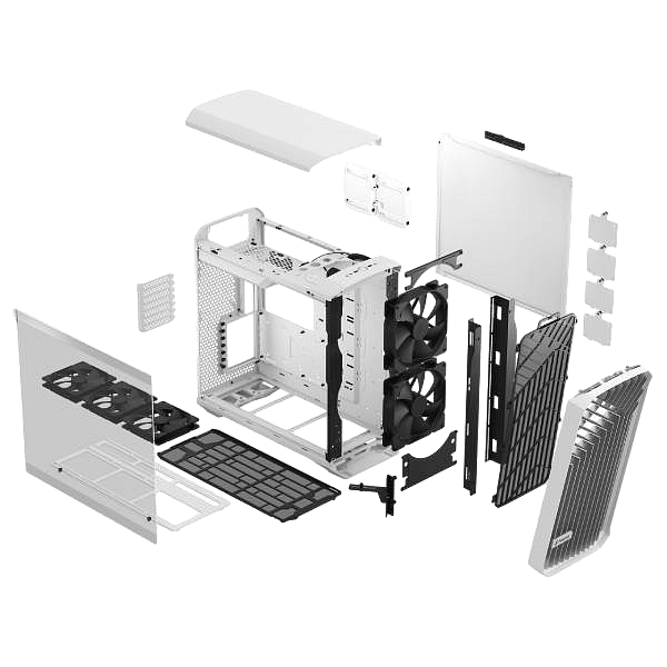 Fractal Design Torrent  Caja ATX Cristal templado Blanca