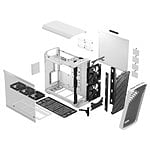 Fractal Design Torrent  Caja ATX Cristal templado Blanca