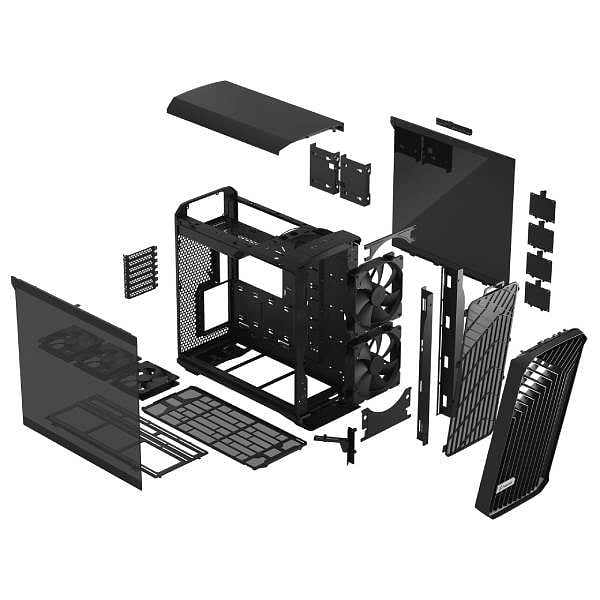 Fractal Design Torrent  Caja ATX Cristal templado Negra