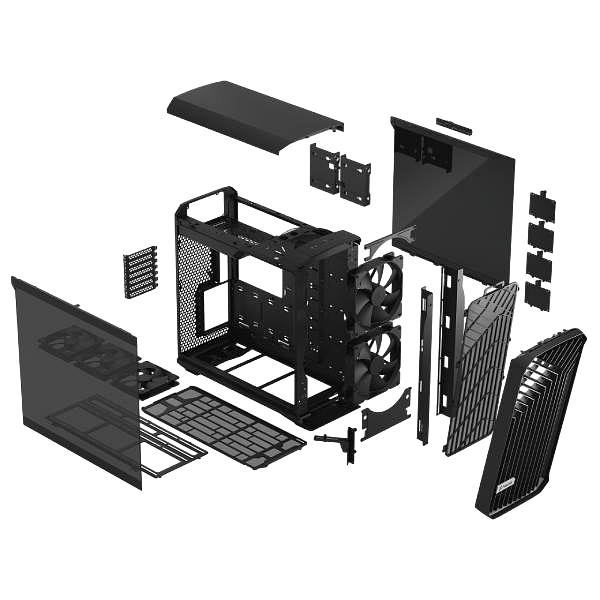 Fractal Design Torrent  Caja ATX Cristal templado Negra