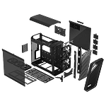 Fractal Design Torrent  Caja ATX Cristal templado Negra