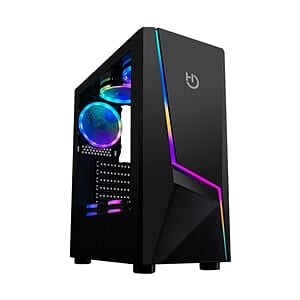 Hiditec V20 PRO ARGB ATX Cristal Templado  Caja