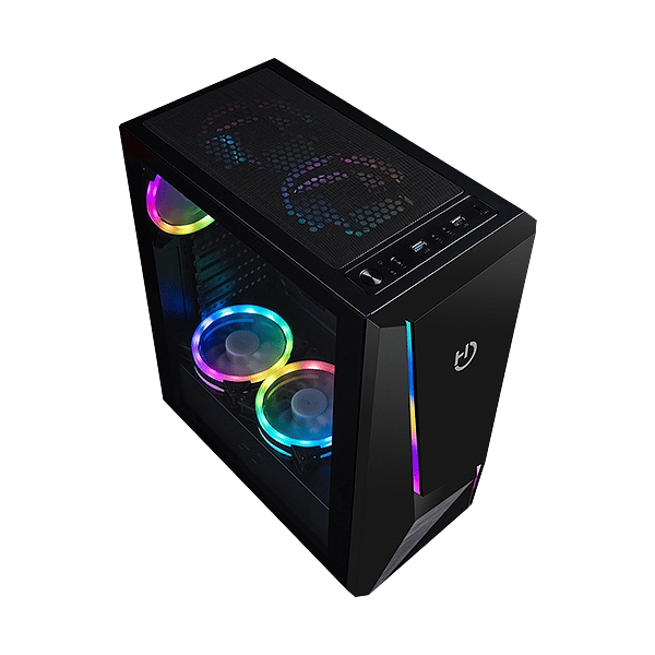 Hiditec V20 PRO ARGB ATX Cristal Templado  Caja