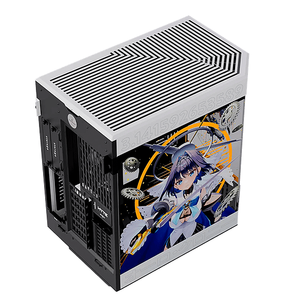 Hyte Y60 Ouro Kronii Edition  Caja  alfombrilla
